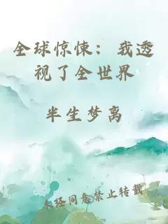 全球惊悚：我透视了全世界