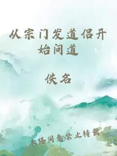从宗门发道侣开始问道