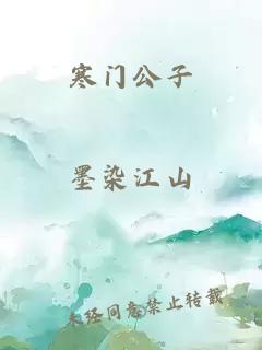 寒门公子