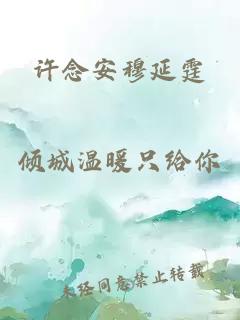 许念安穆延霆
