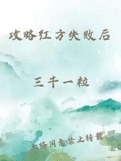 攻略红方失败后